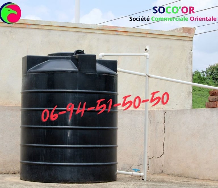 Citerne plastique Maroc 