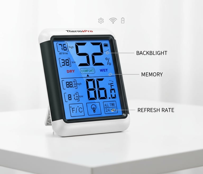 Thermo Hygro Meter TP55