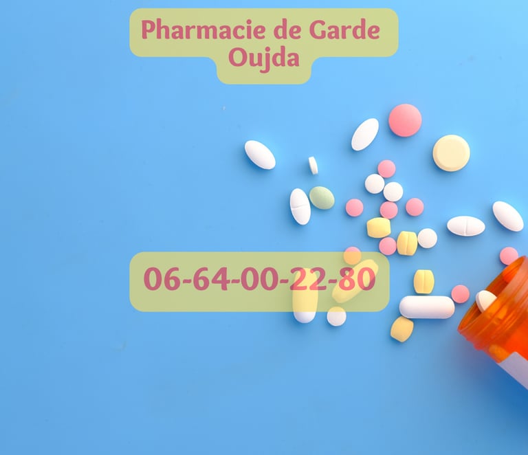 Pharmacies de garde à Oujda