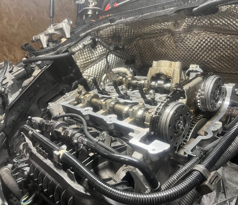Onderhoud aan motor