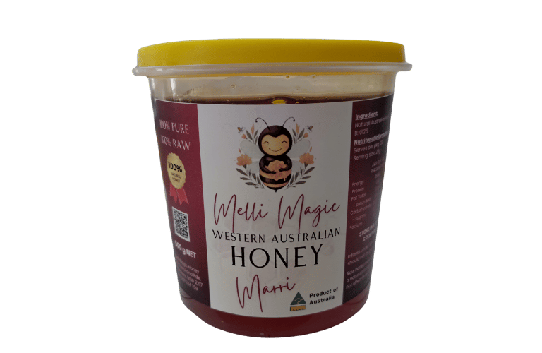 marri raw Western Australian honey 500g tub
