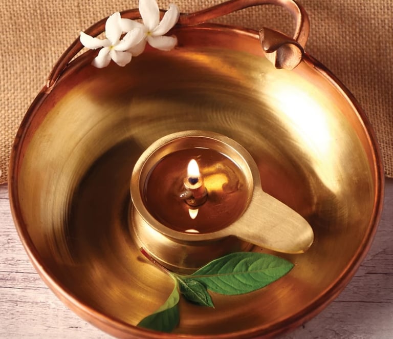 Linga Jyoti Consecrated Lamps Diya Beautiful Pretty Diya Spirituality