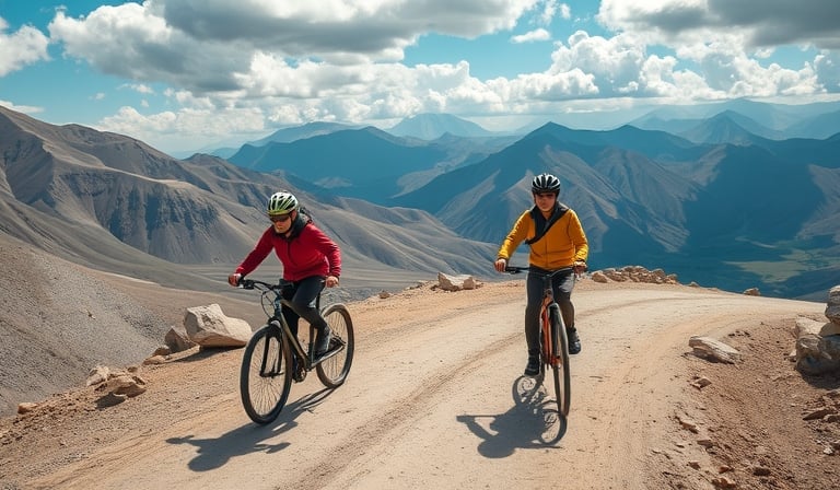 cycling in ladakh