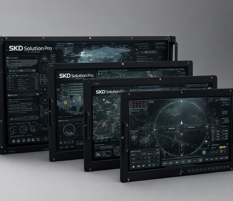 skd's Industrial & Rugged Displays