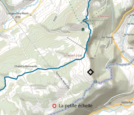 GTJ à pied, le chemin à suivre