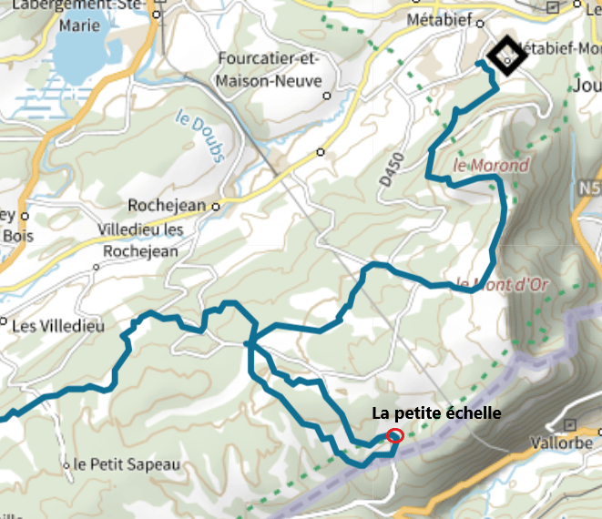 GTJ en raquette, le chemin à suivre