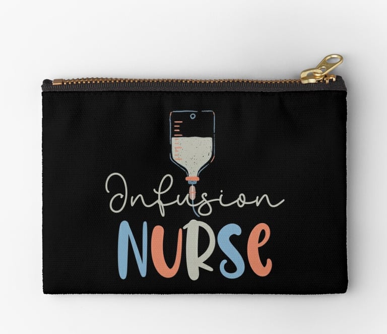 infusion nurse zipper pouch