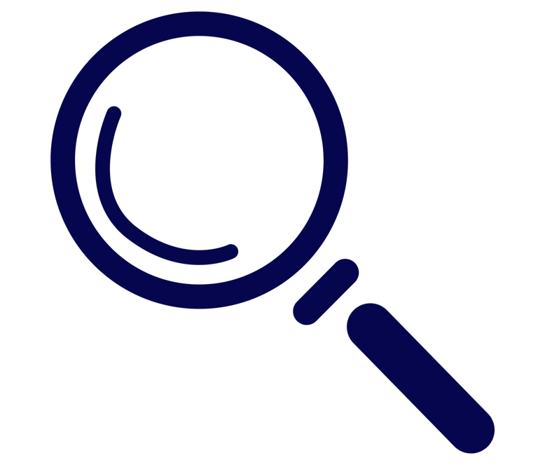 magnifying glass- Transparency icone
