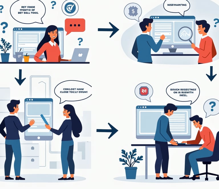 bilgisayar ekranı karşısında insanlar