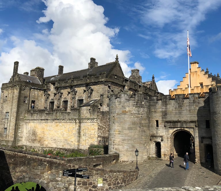 Stirling Castle entrance