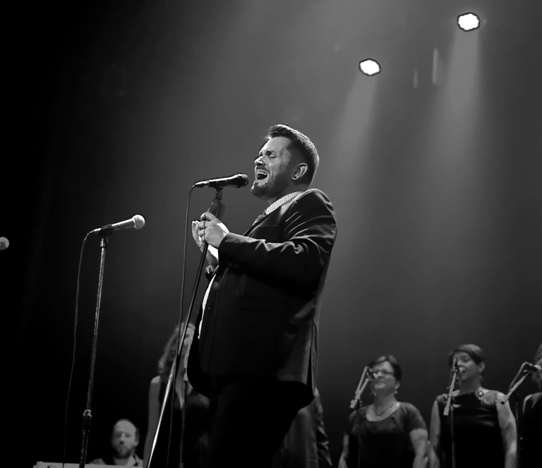 Philippe Couléon chanteur chef de choeur Maniwata Gospel & Soul Touraine rochecorbon Tours Amboise