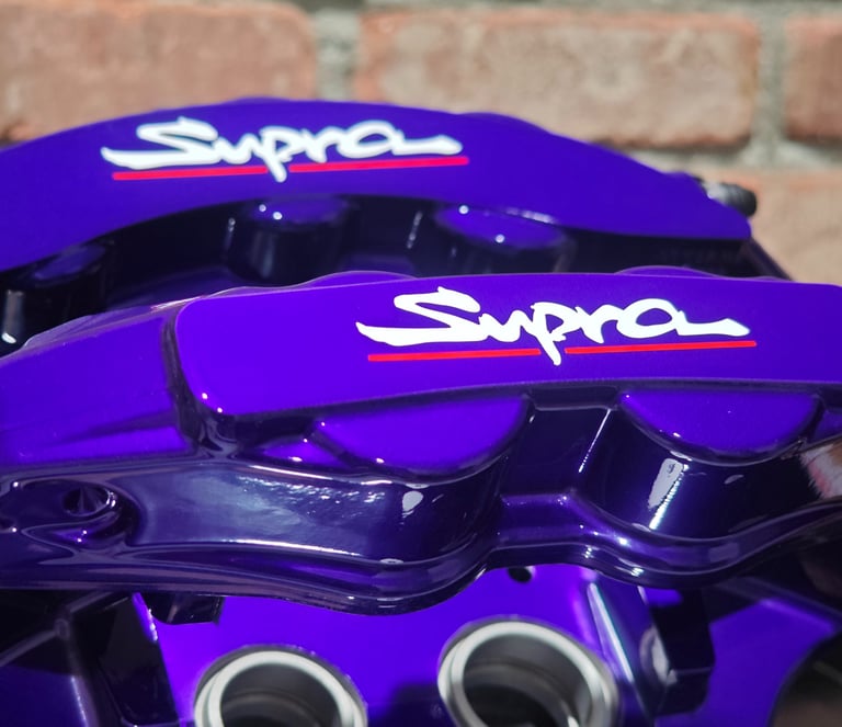 Illusion Purple calipers for a MKIV Supra