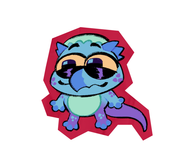 Blue Dino