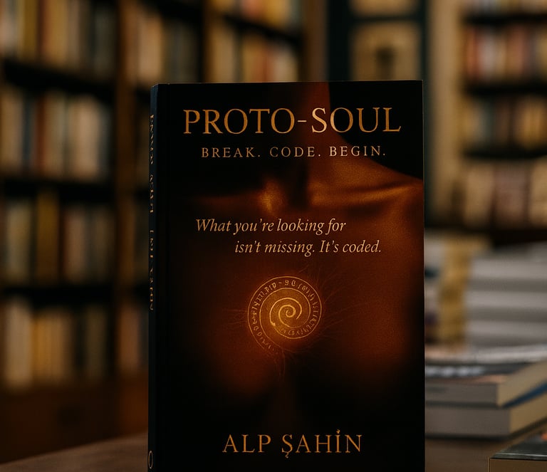 Proto-Soul break. code. begin. book that unfolds consciousness by Alp Şahin