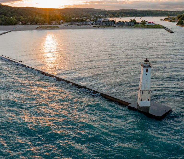 Frankfort City local cleaning service coverage area in Northern Michigan