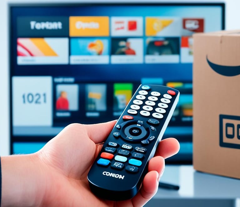 توصيل ريموت تلفزيون