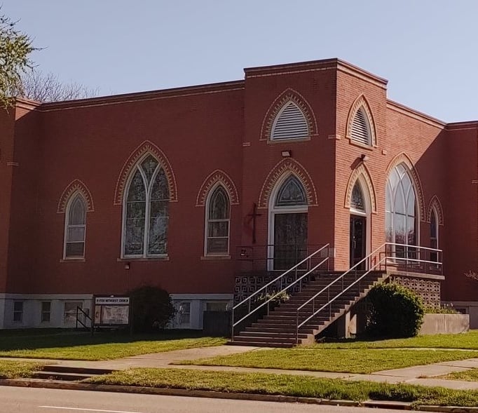 The Moran United Methodist Church building 1968