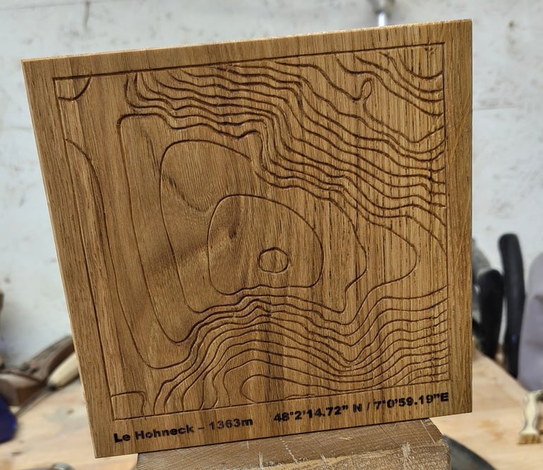 Cadre courbes montagnes le hohneck Aubin Thiriat