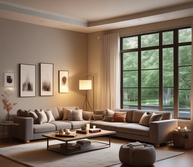 black and white throw pillows on gray couch