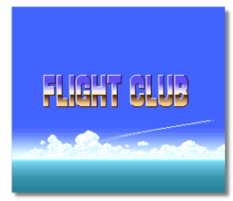 Jogo Dragonfly veio primeiro, depois veio o Flightclub e por fim o Pilotwings