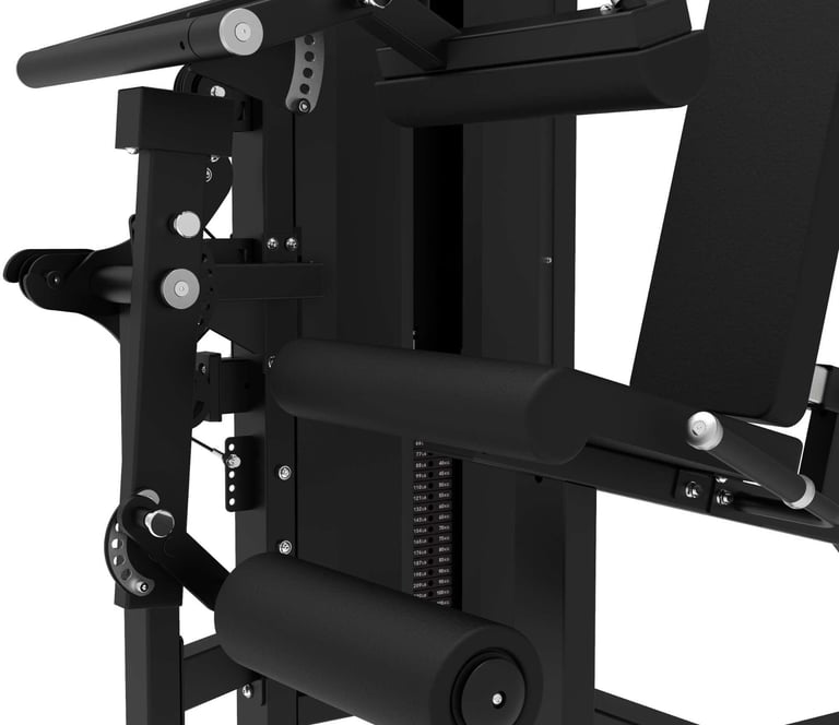 detail dual leg curl / extension livre en guadeloupe