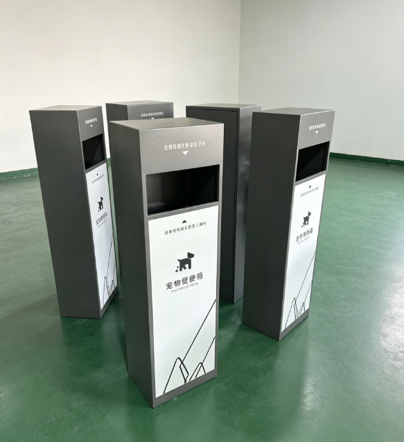 Custom Galvanized Steel Dog Pet Waste Station Manufacturer - Doing Metal