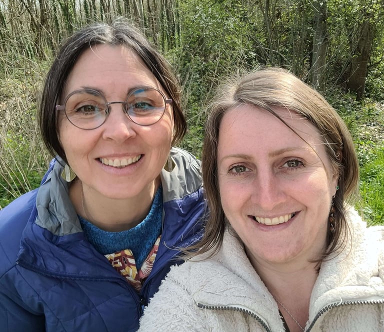 Catherine Pasquier et Morgane Menguy
