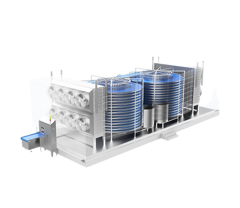 spiral freezer