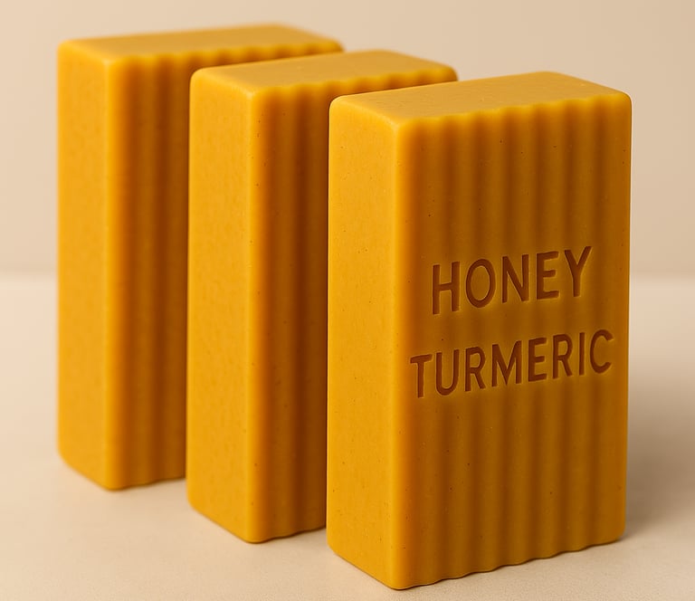 Back2naturalness honey turmeric soap 