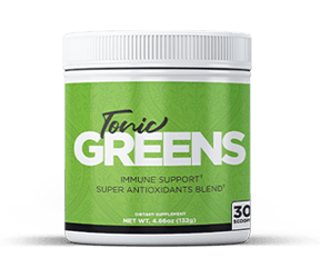 TonicGreens superfood powder for immune support and energy boost