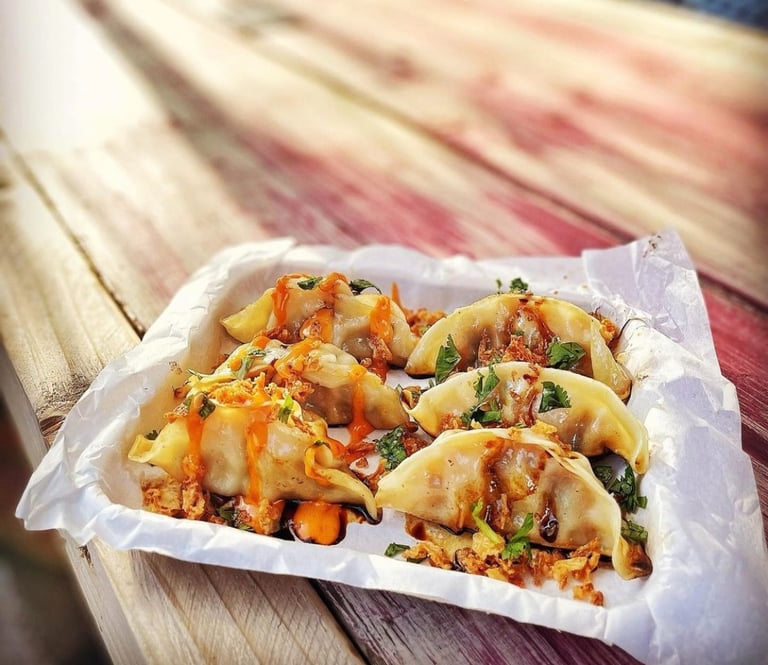 Gyoza Gyoza Wedding Food Vendor Shropshire | Han & Stu Music Duo Blog