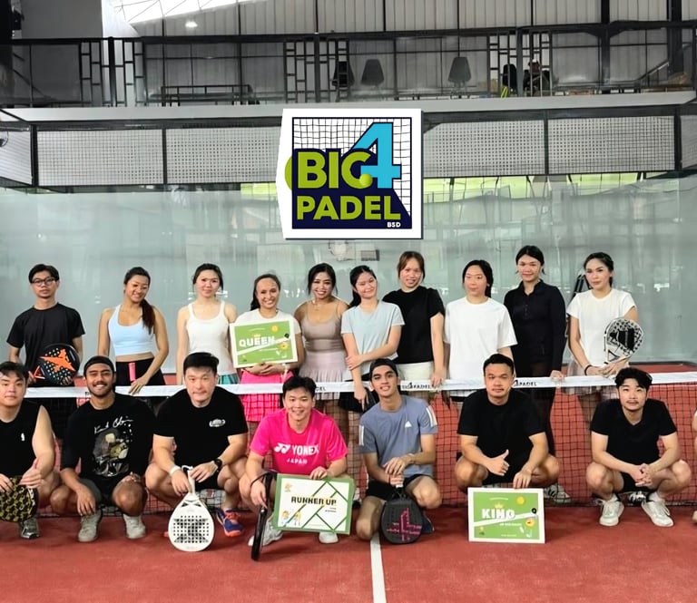padel santuy club is playing at big 4 padel