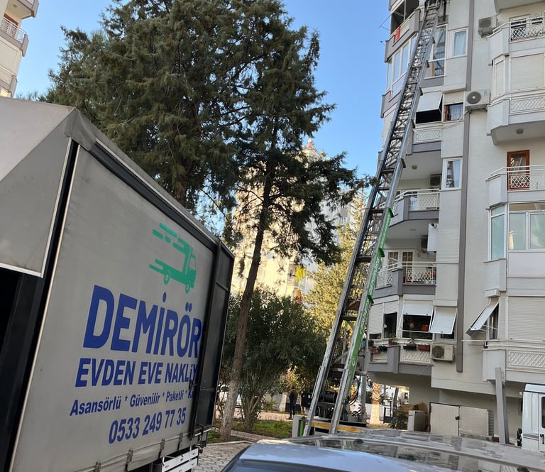 asansörlü evden eve nakliyat antalya apartman taşıma