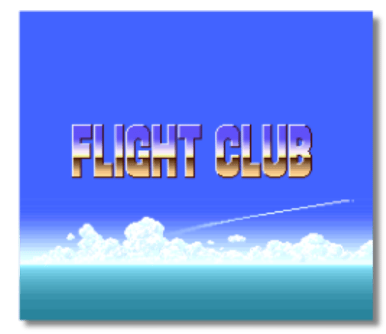Jogo Dragonfly veio primeiro, depois veio o Flightclub e por fim o Pilotwings