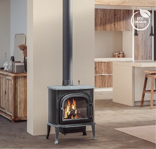 estufa de leña vapormatra kalor+ genil