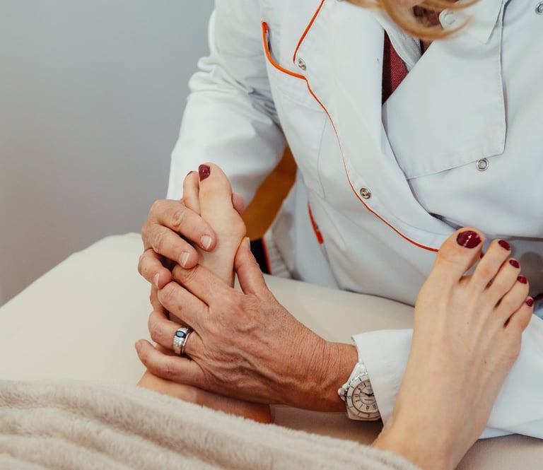 réflexologie plantaire