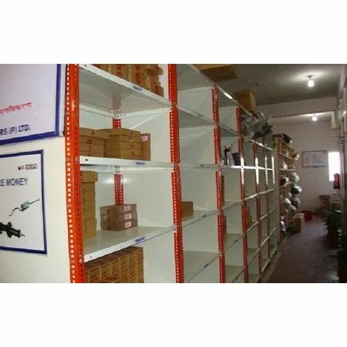 Industrial Slotted Angle Storage Rack