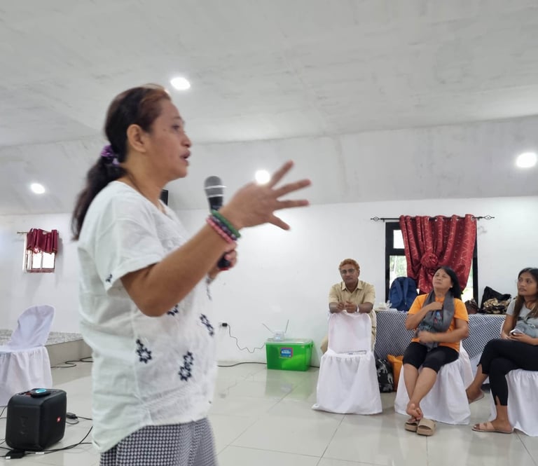 "Health and wellness workshop explaining the impact of accupuncture, ventosa, and Moxibustion"