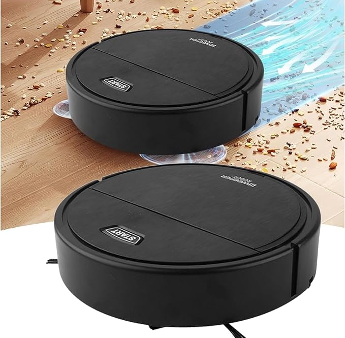 a robot vacuum cleaner and a vacuum cleaner