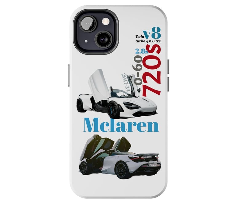 iPhone 17 Pro Max McLaren 720S case with durable aerodynamic design