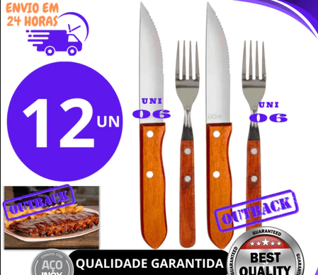 Talheres Para Churrasco 