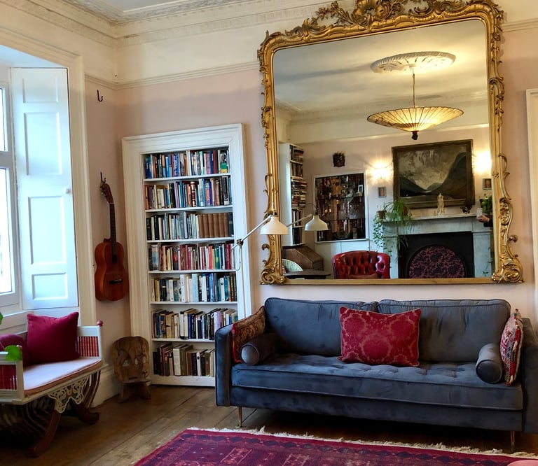 The Montrose apartment Georgian central living room