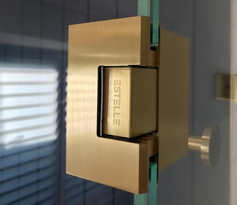 Frameless Shower Screen Hinges