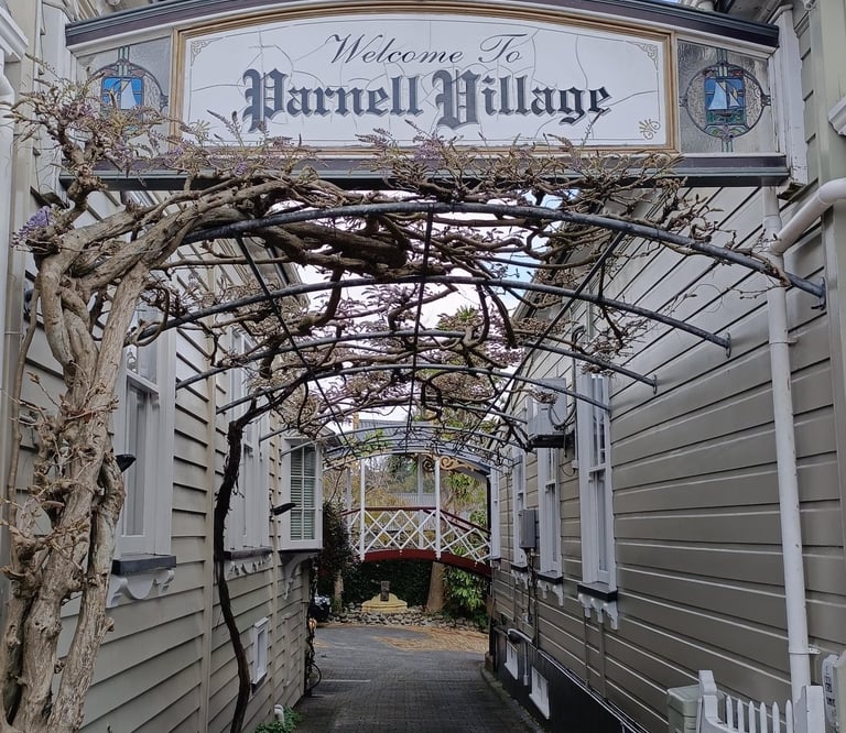 calle de parnell en auckland nueva zelanda