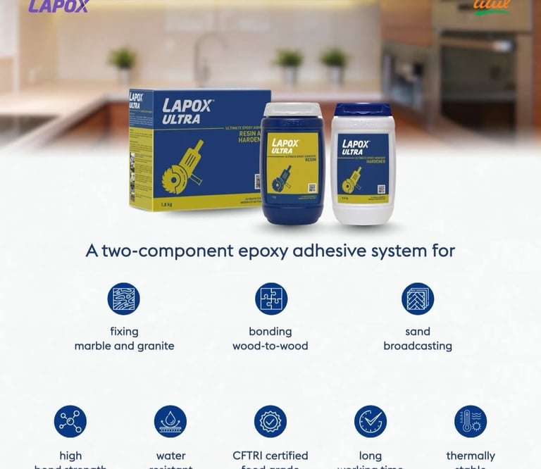 Laox ultra - food grade epoxy adhesive