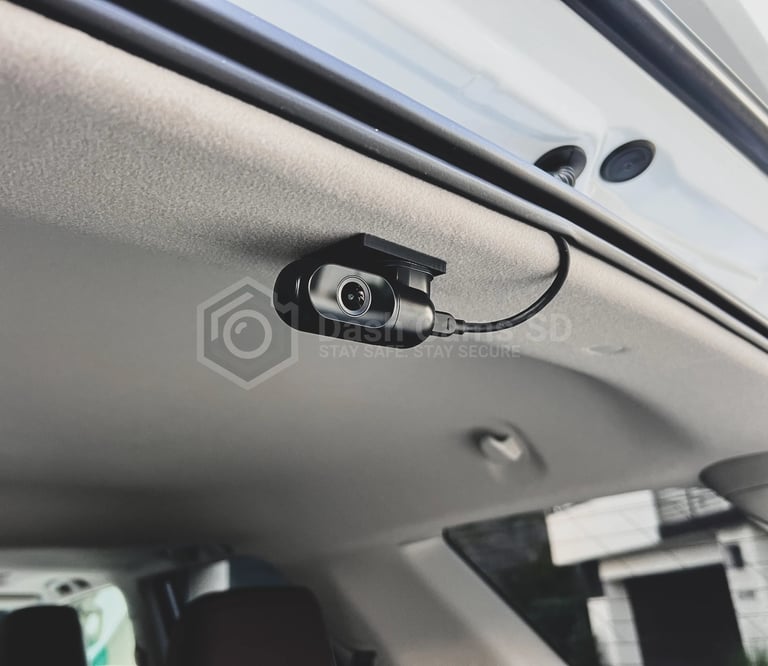 Rear dash camera on Toyota 4runner