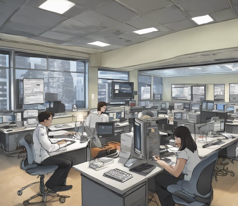 man in red shirt sitting on chair