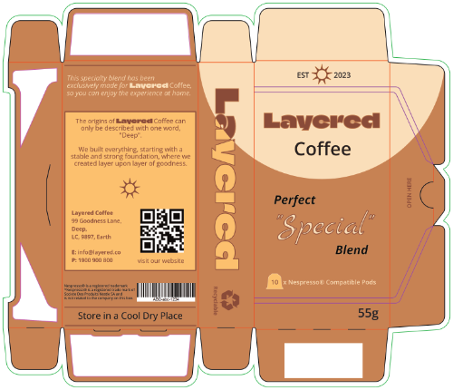 sample coffee box