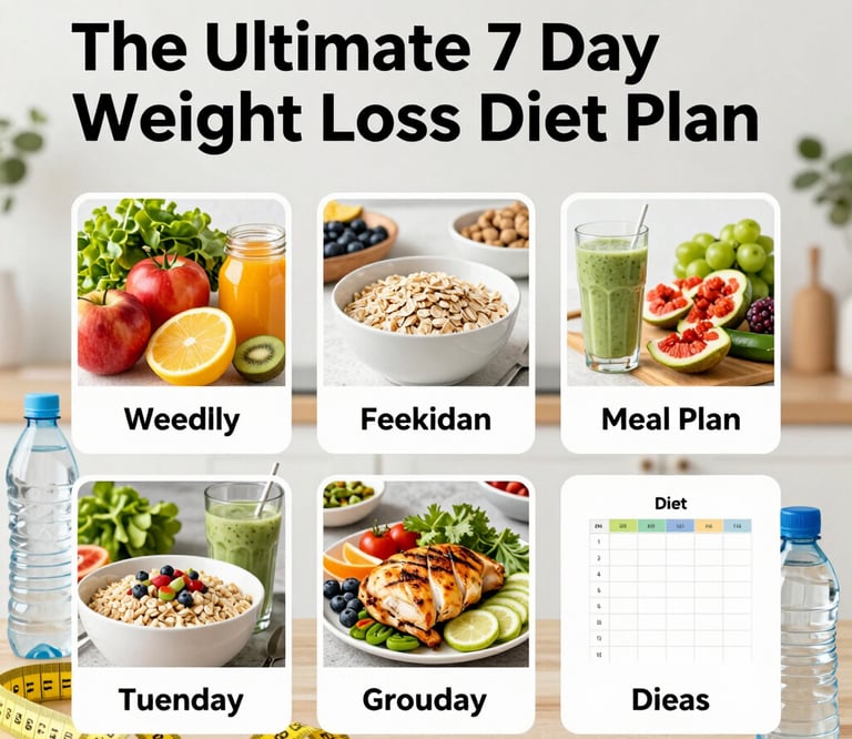 The Ultimate 7 Day Weight Loss Diet Plan