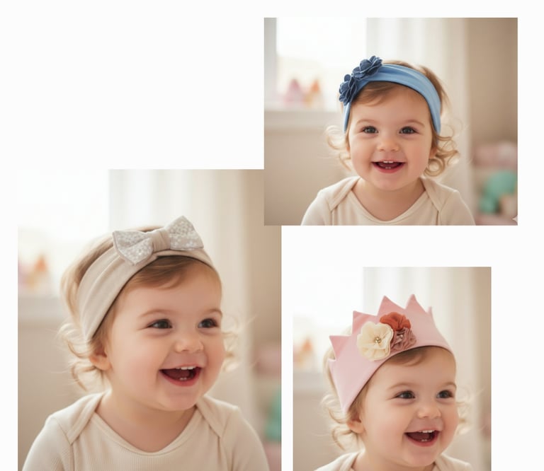 Vaikiškų galvajuosčių kategorijos nuotrauka